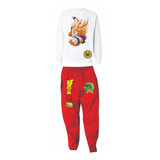 Conjunto Deportivo Dragon Ball Z Goku Jogger+buzo Niños Adul