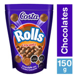 Chocolate Rolls Crocante 150gramos