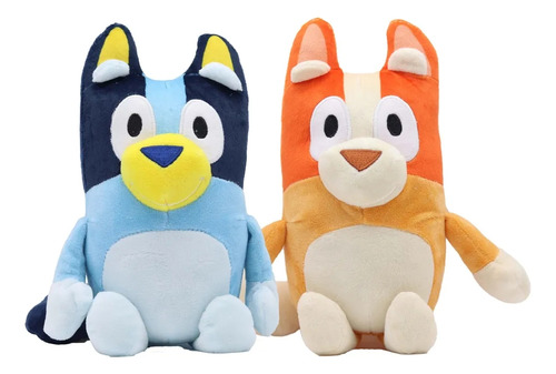 Peluches Bluey Y Bingo Grandes X2