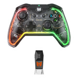 Gamepad Con Cable Rainbow Lite Rgb Para Pc/ps4 2.4 G Mvp De