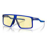 Óculos De Sol Oakley Helux Matte Crystal Blue Prizm Gaming