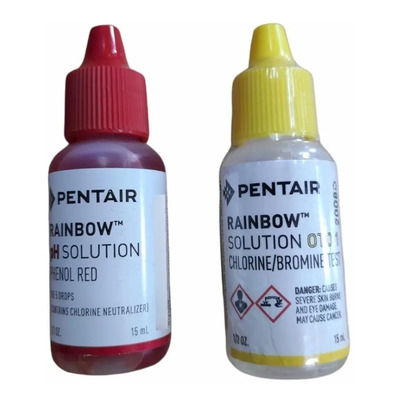 Kit De Reactivos De 15 Ml Oto Y Rojo Fenol Para Albercas | Meses sin interés