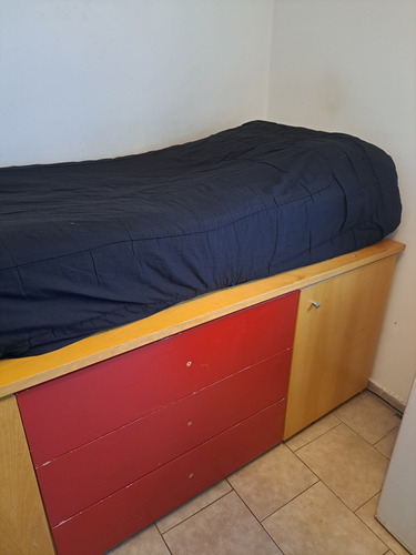 Cama Box Ideal Para Cuarto Pequeño