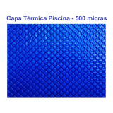 Capa Térmica Piscina 7,60 X 4,60 - 500 Micras - 7,6x4,6