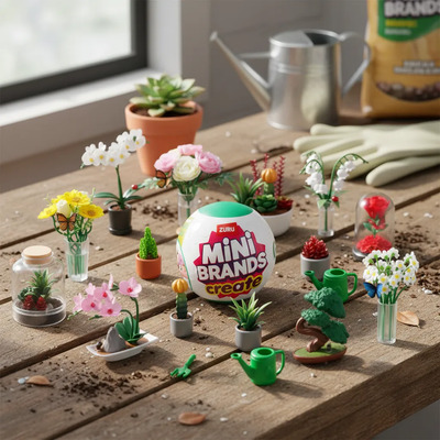 Zuru Mini Brands Garden Jardín Flores Juguete Mini Original