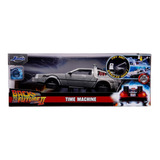 Delorean Time Machine Back To The Future Ii 1/24 C/ Luz Jada