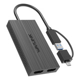 Adaptador Wavlink-usb Tipo C A Hdmi, Monitor Dual, 4k @ 30hz