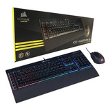 Teclado Corsair Harpoon K55 + Combo Mouse- Boleta