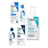 Cerave Kit Control Acne E Hidratacion Diaria Am 89ml Pm 60ml