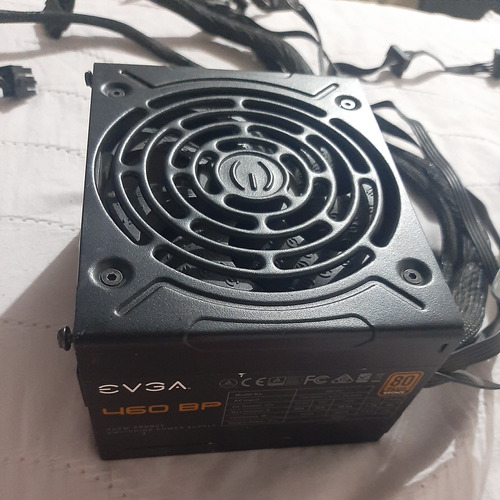 Fuente De Poder 460w Evga 80 Plus Bronze,  Certificada