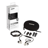 Audífonos Shure Se215m+spe Con Micrófono Se Blanco