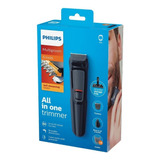 Maquininha Barba Cabelo Pelos Philips   6 Em 1 Bateria 