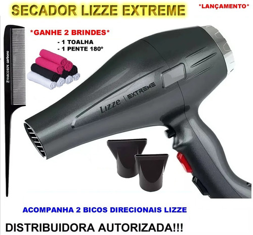 Super Lançamento Secador Lizze Extreme 2400w + 2 Brindes