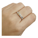 Anillo Plata 925 Oro Calado Mujer Regalo San Valentin