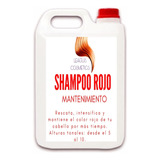 Shampoo Colores  Rojo Mantenimiento 5 Litros