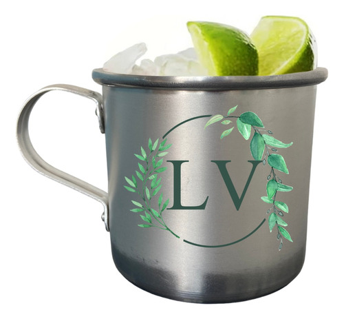 150 Canecas Moscow Mule Personalizadas 350ml Alumínio Fosco