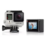 Câmera Gopro Hero4 Silver 4k Usado Na Caixa Original + Cabo 