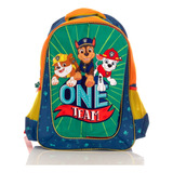 Mochila Original Paw Patrol Happy Pup Nueva 3 Vistas