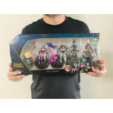 League Of Legends Coleção 5 Figures Articulados - Novo