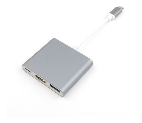 3 En 1 Usb-c A Hdmi Convertidor De Cable Para Apple Macbook