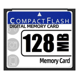 Tarjeta De Memoria Compact Flash De 128 Mb Para Cámara, Publ