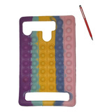 Capa Case Para iPad 8 Geração 9 Geração 10.2 Pop It Infatil