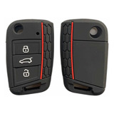 Funda Silicon Llave Auto Jetta Tiguan Vento Vw Beetle Seat