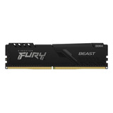 Memória Ram Fury Beast Ddr4 Preto32gb Kingston Kf432c16bb/32