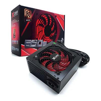 Fuente De Poder Xcase 650w Gamer Certificada 80 Plus Bronze Negro | Meses sin interés