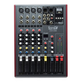 Mixer Pro Dj Ch4 Usb Consola 4 Canales / Mezclador Análogo
