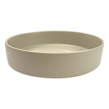 Centro De Mesa Cinza Fosco Equibana 8x28cm Vaso Decorativo