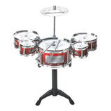 E Jazz Drum, Instrumento Musical Infantil, Set De Cinco Tamb