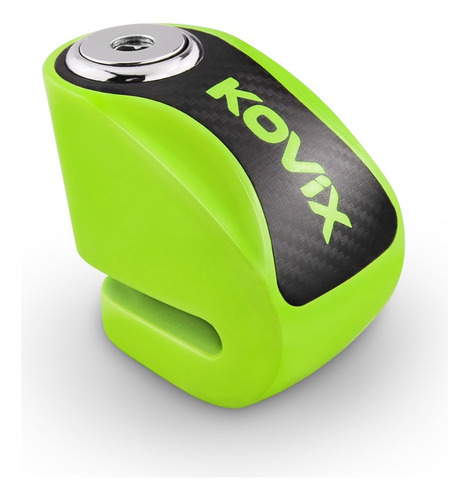 Candado De Disco Kovix Knn1 Pinn 6mm Verde Fluo