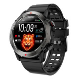 Relógio Smartwatch Masculino Militar Fit Preto