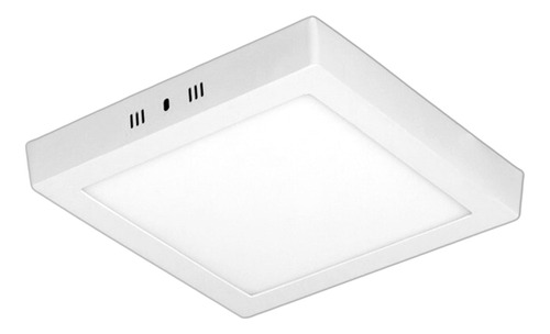 Panel Led  24w Cuadrado Aplicar Blanco Frío / Cálido