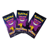 Pokemon Trick Or Trade Coleção Halloween Lote Com 3 Packs