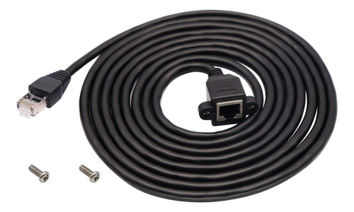 Aaotokk Rj45 Cable Ethernet Cat 6 Hembra A Macho Conector De
