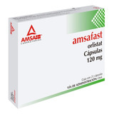 Amsafast 120 Mg 21 Capsulas Control De Peso Sabor Sin Sabor