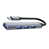 Adaptador Hub Usb-c 4 Puertos Usb 3.0 Mac Notebook Celu iPad