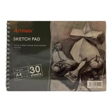 Block Artmate A4 Cuaderno Dibujo Pastel Lapiz Boceto 160 Grs