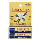 Burt's Bees Balsamo Labial Vainilla Bean 2 Unidades