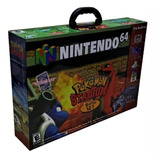 Caixa Mdf Nintendo 64 Pokémon Stadium Com Divisorias E Alça