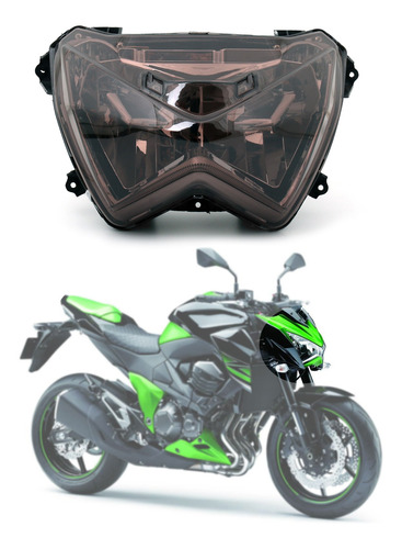 Conjunto De Luces Delanteras Para Kawasaki Z800 2013-2014