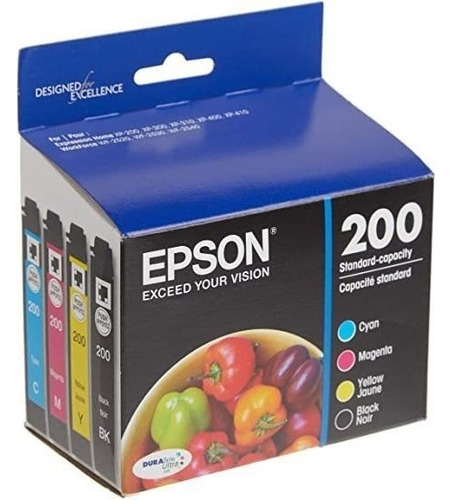 Epson Durabrite Ultra 200 - Cartucho De Tinta De Color Cian,