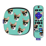 Skin Para Roku Ultra Hdr 4k - Cool Corgi