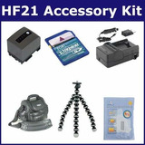 Canon Vixia Hf21 Cámara Kit De Accesorios Incluye: Sdbp809 B