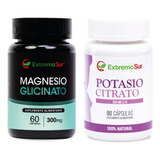 Magnesio Glicinato + Potasio Citrato, Pack