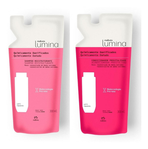 Kit Repuesto Shampoo Y Acondicionador Lu - mL a $60