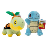Pelúcia Pokémon Turtwig E Squirtle - Sunny Brinquedos