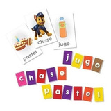 Juego De Mesa Educando: Letras Y Palabras Paw Patrol